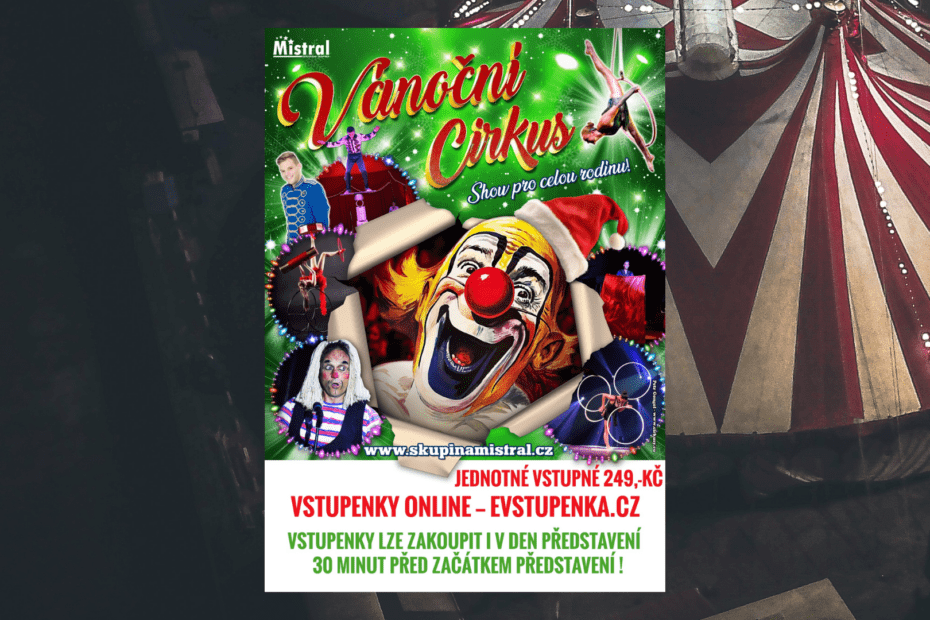 Artistická skupina Mistral zve na Vánoční cirkus v Česku 2025 6 Kopie navrhu Purple Pink Gradient Mobile Application Presentation 1