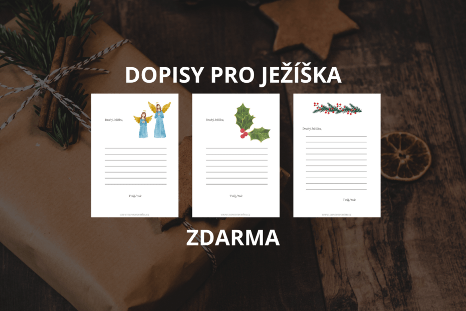 20 vzorů dopisu pro Ježíška zdarma ke stažení a vytištění 10 vanoce v cesku dopis pro Jeziska zdarma PDF