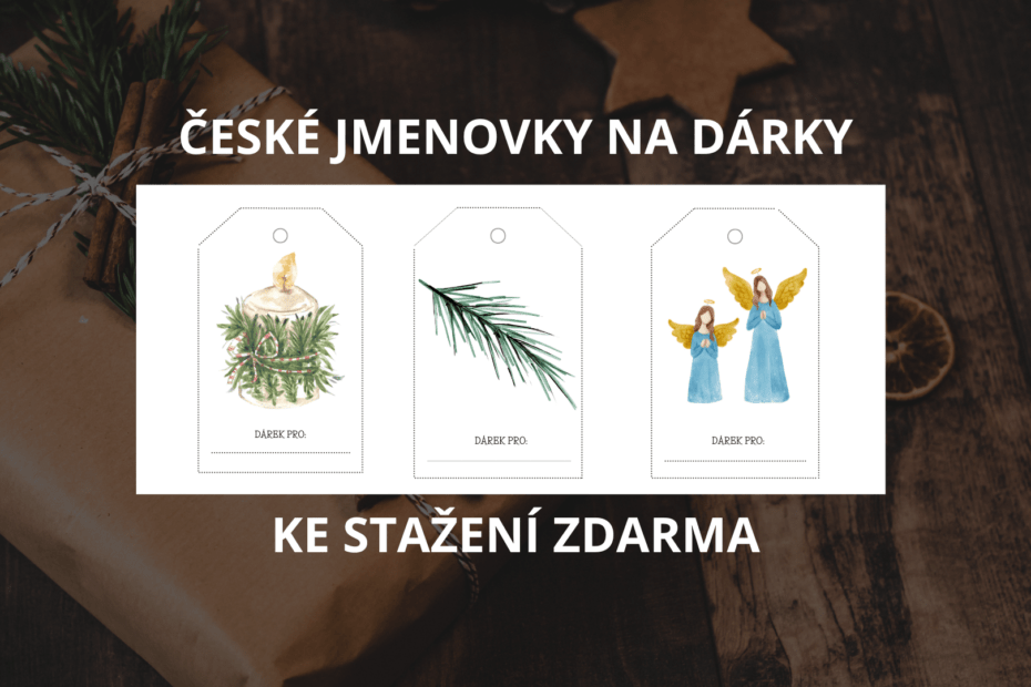 30 krásných českých vánočních jmenovek na dárky ke stažení zdarma 6 vanoce v cesku 2025 jmenovky na darky ke stazeni zdarma