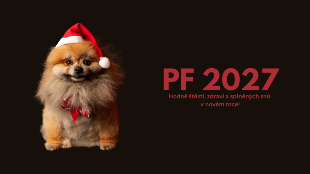 Novoročenka PF 2027 s pejskem