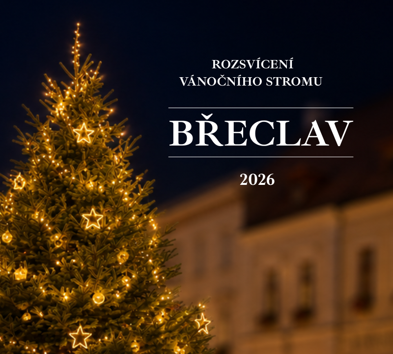 Rozsvícení vánočního stromu 2026 Břeclav