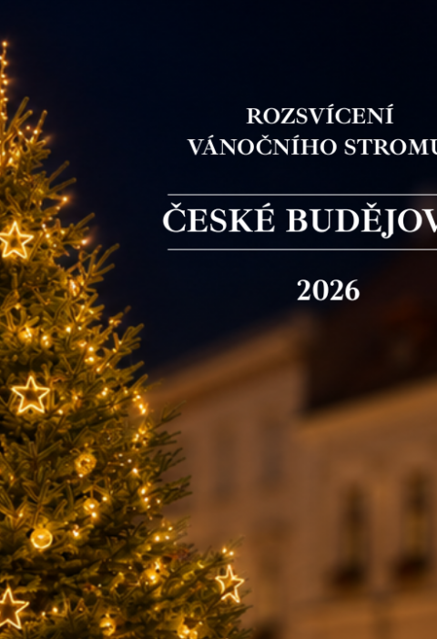 Rozsvícení vánočního stromu 2026 České Budějovice