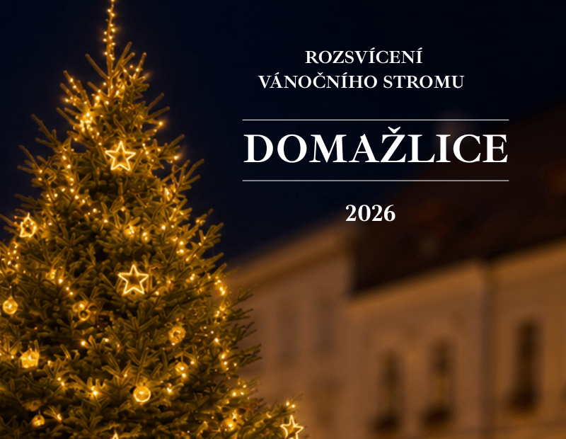 Rozsvícení vánočního stromu: Domažlice 2026 15 Rozsvícení vánočního stromu 2026 Domažlice
