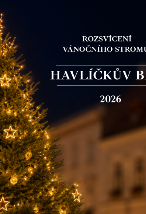 Rozsvícení vánočního stromu Havlíčkův Brod 2026