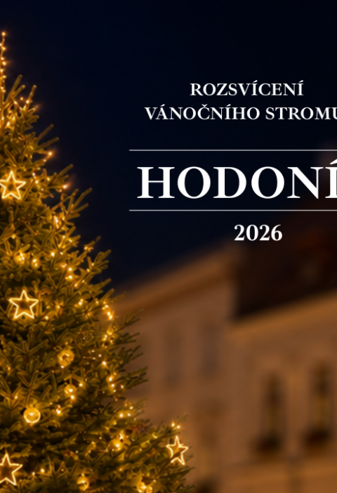 Rozsvícení vánočního stromu Hodonín 2026
