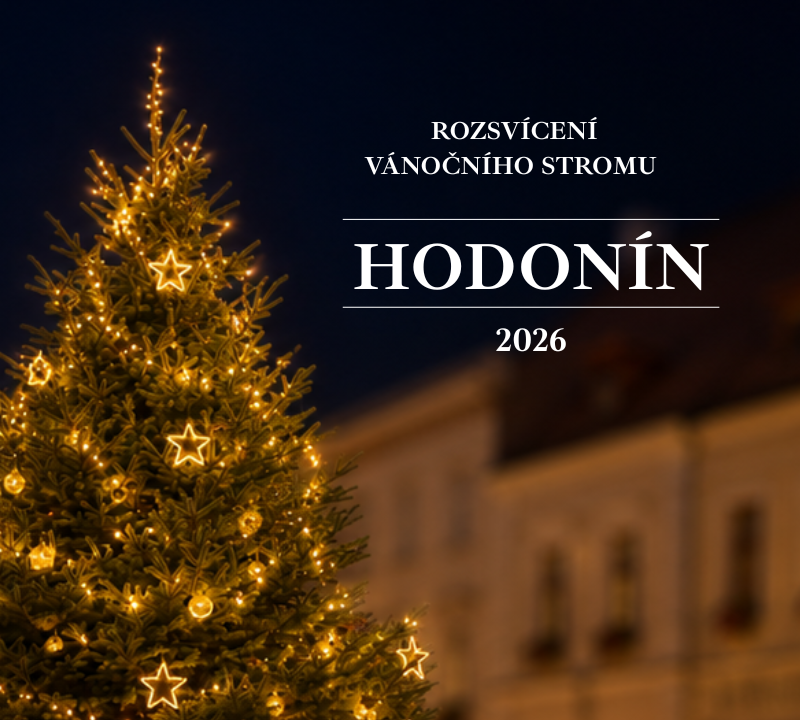Rozsvícení vánočního stromu Hodonín 2026