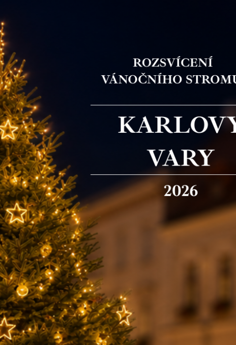 Rozsvícení vánočního stromu Karlovy Vary 2026
