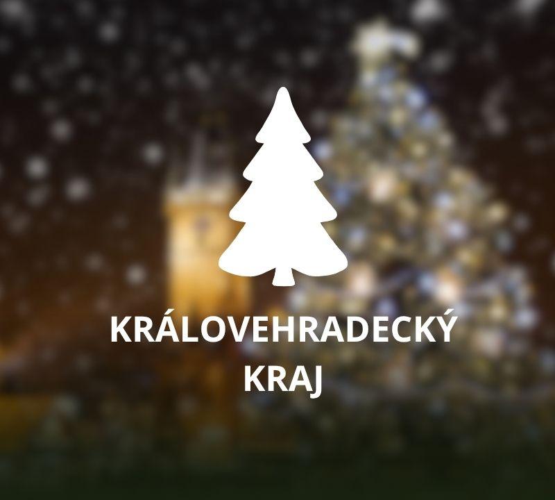 Rozsviceni vanocnich stromku Kralovehradecky kraj