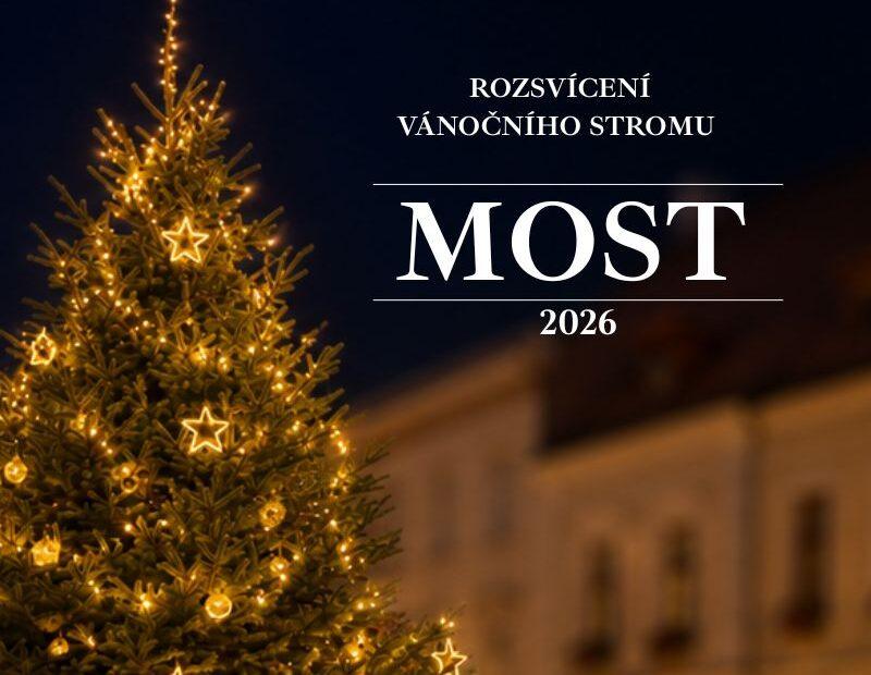 Rozsvícení vánočního stromu: Most 2026 5 Rozsvícení vánočního stromu v Mostu 2026