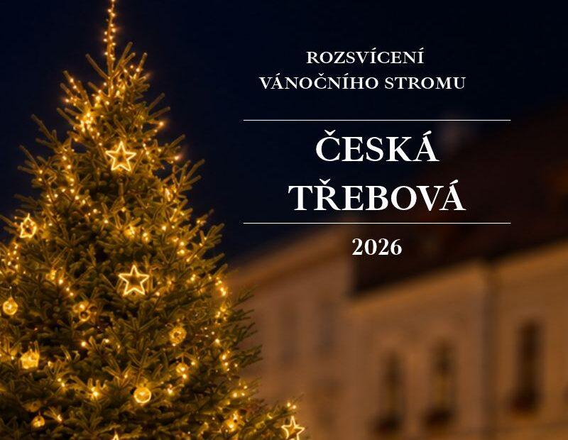Rozsvícení vánočního stromu: Česká Třebová 2026 9 Rozsvícení vánočního stromu Česká Třebová 2026