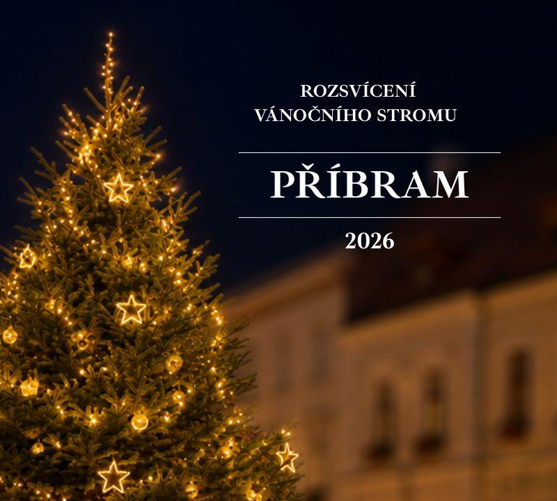 Rozsvícení vánočního stromu: Příbram 2026 1 Rozsviceni vanocniho stromu Pribram 2026