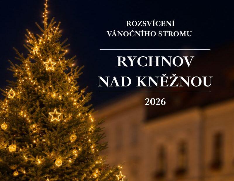 Rozsvícení vánočního stromu: Rychnov nad Kněžnou 2026 3 Rozsviceni vanocniho stromu Rychnov nad Kneznou 2026