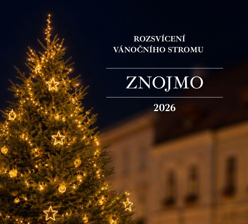 Rozsvícení vánočního stromu: Znojmo 2026 1 Rozsvícení vánočního stromu Znojmo 2026