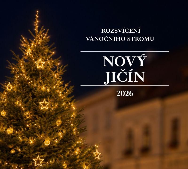 Rozsvícení vánočního stromu: Nový Jičín 2026 1 Rozsvícení vánočního stromu v Novém Jičíně 2026