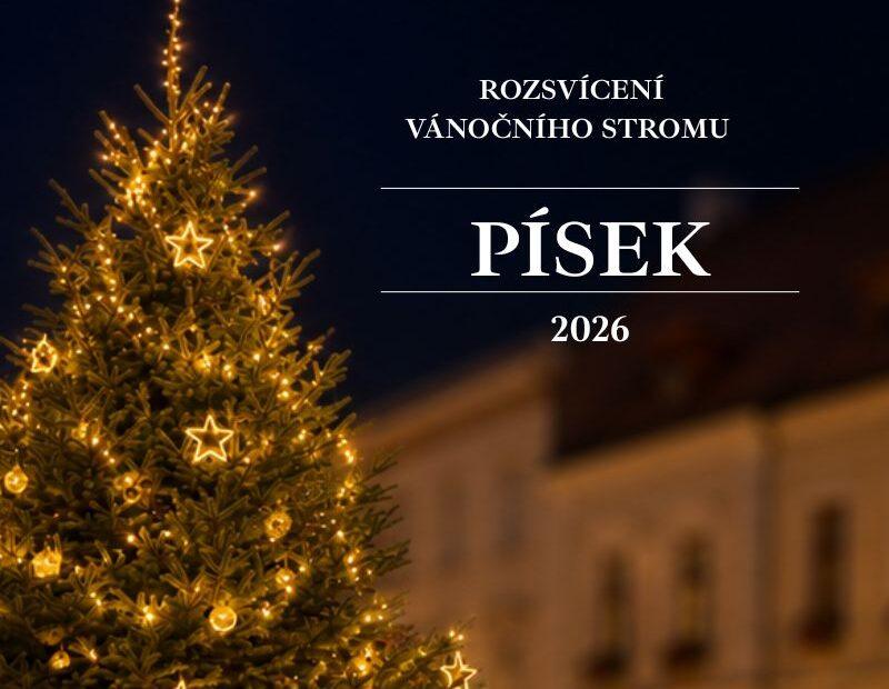 Rozsvícení vánočního stromu: Písek 2026 19 Rozsvícení vánočního stromu v Písku 2026